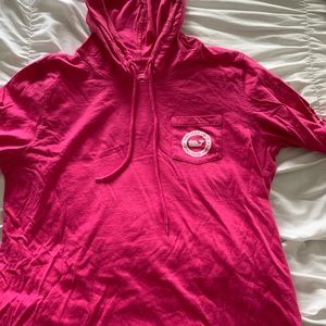 Vineyard vines long sleeve with hood